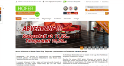 Desktop Screenshot of meister-parkett-online-shop.at